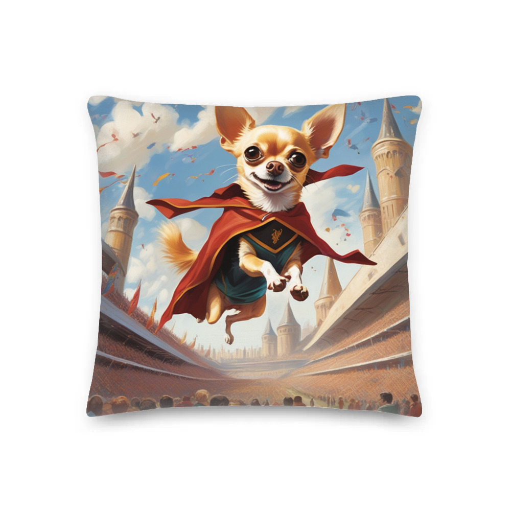 PugMug Custom Chihuahua Premium Pillow