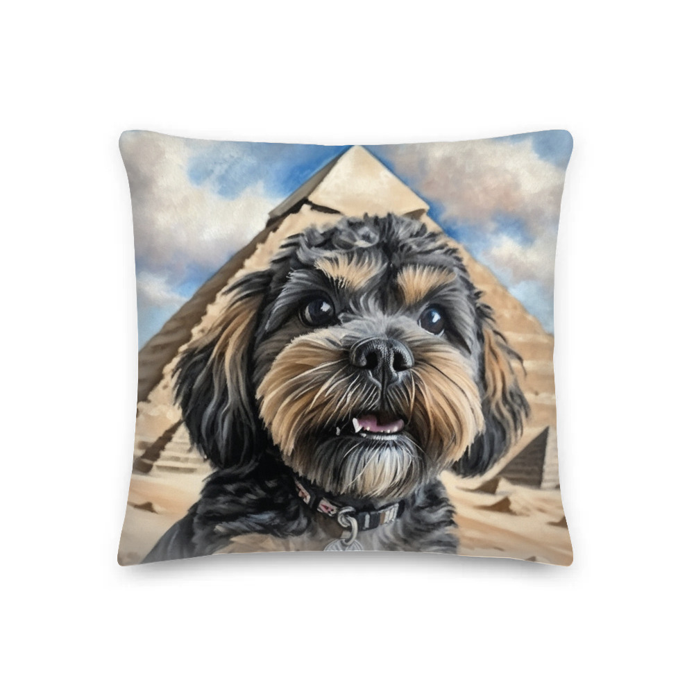 PugMug Custom Lily Premium Pillow