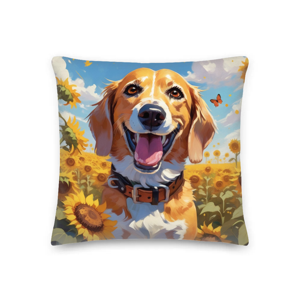 PugMug Custom Munchkin Premium Pillow