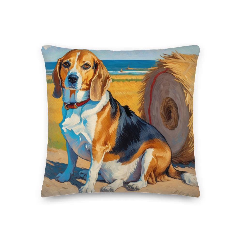 PugMug Custom Munchkin Premium Pillow