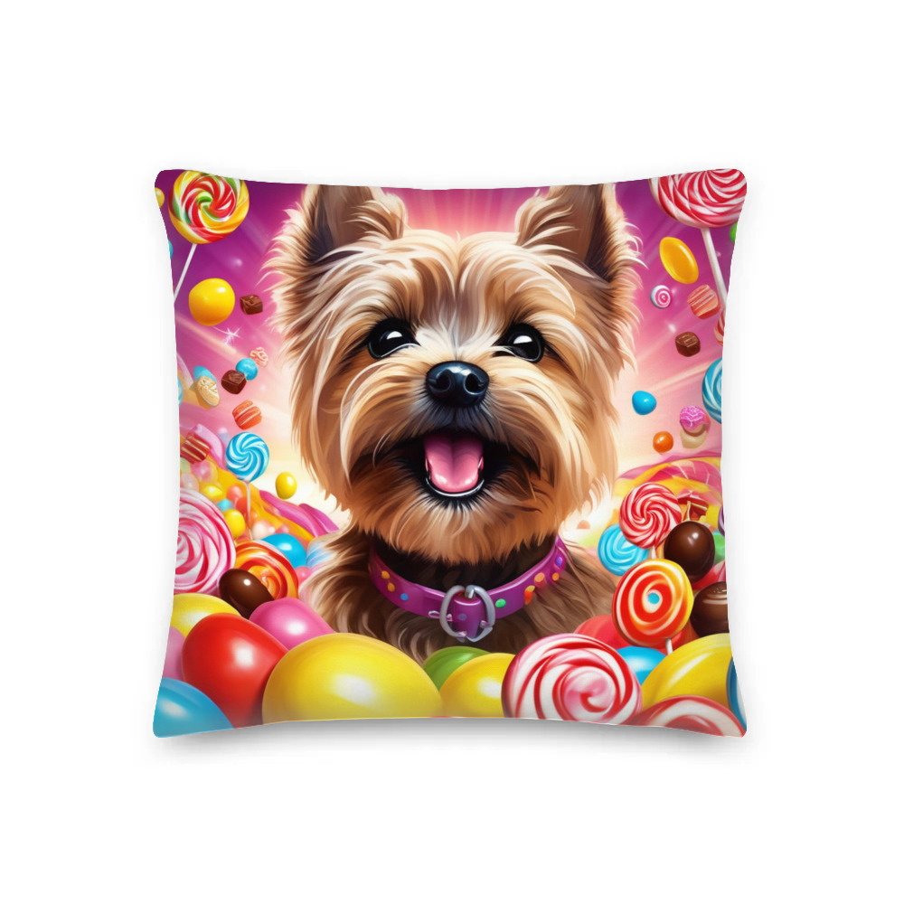 PugMug Custom Cairn Terrier Premium Pillow