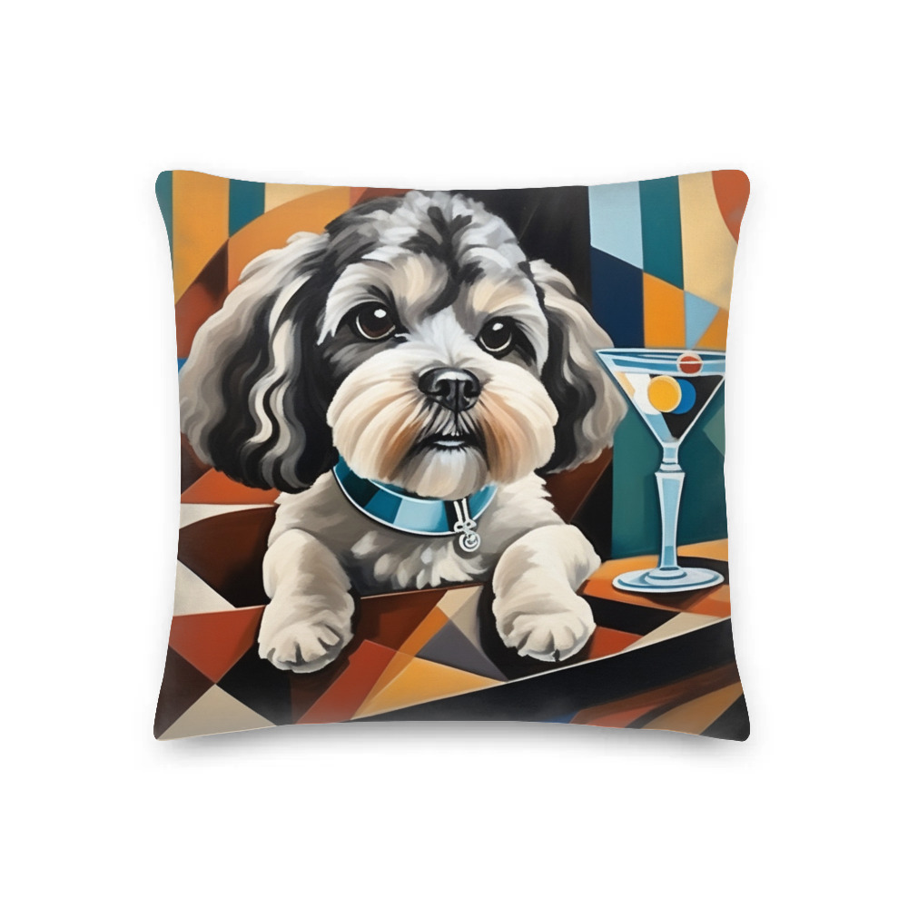 PugMug Custom Lily Premium Pillow