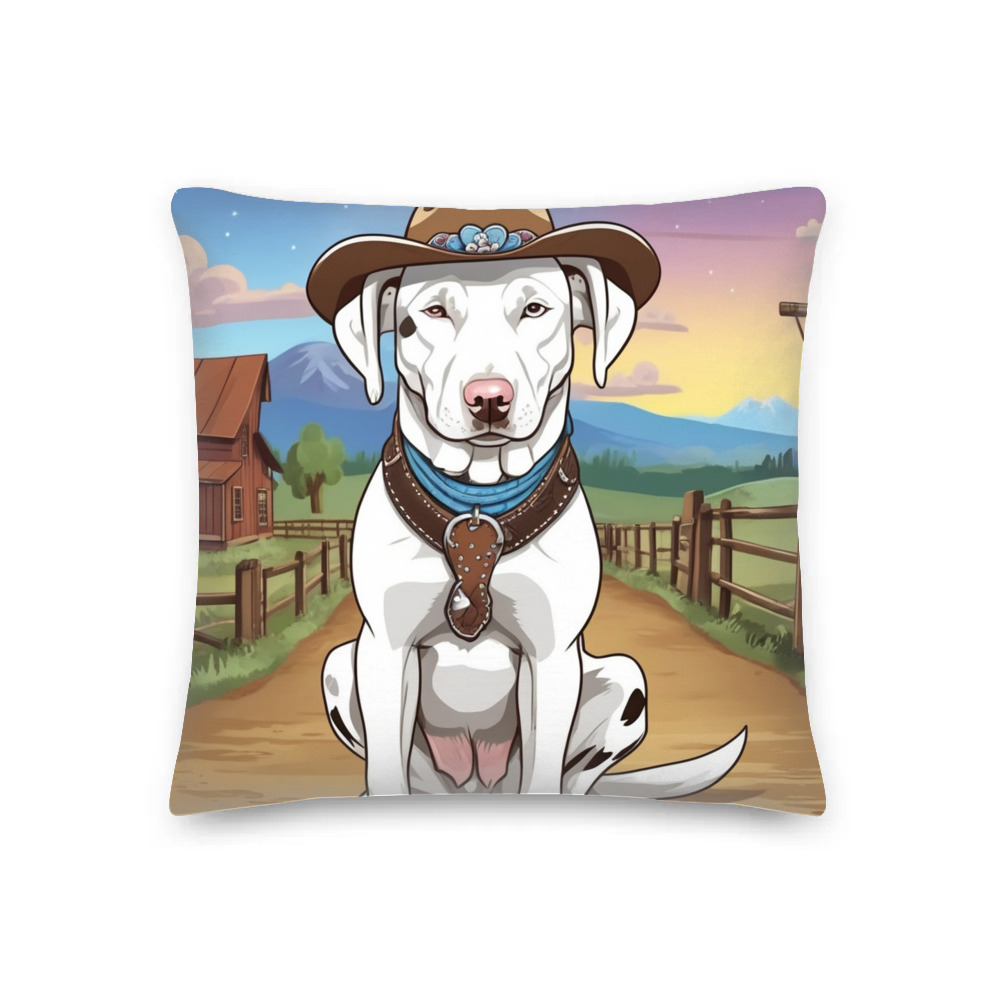 PugMug Custom Penny Premium Pillow