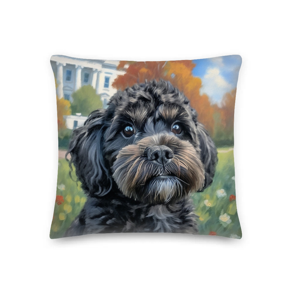 PugMug Custom Lily Premium Pillow