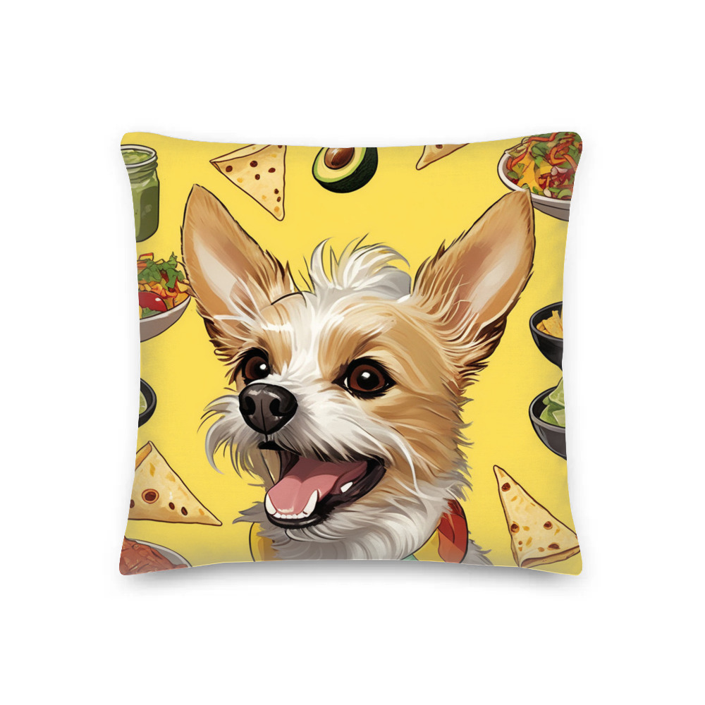 PugMug Custom Luna Premium Pillow