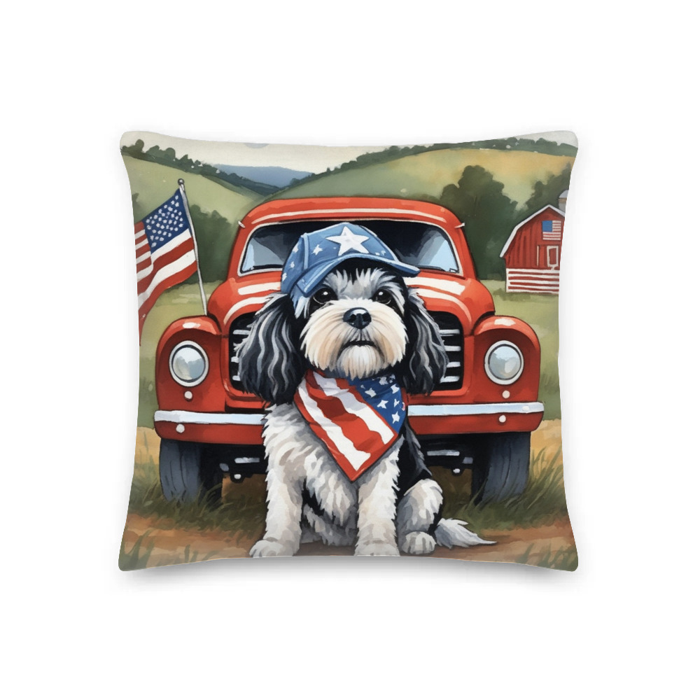 PugMug Custom Lily Premium Pillow