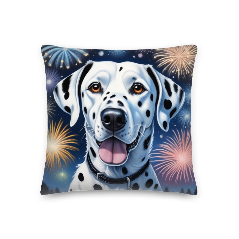 PugMug Custom Dalmatian Premium Pillow