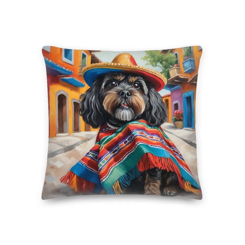 PugMug Custom Lily Premium Pillow