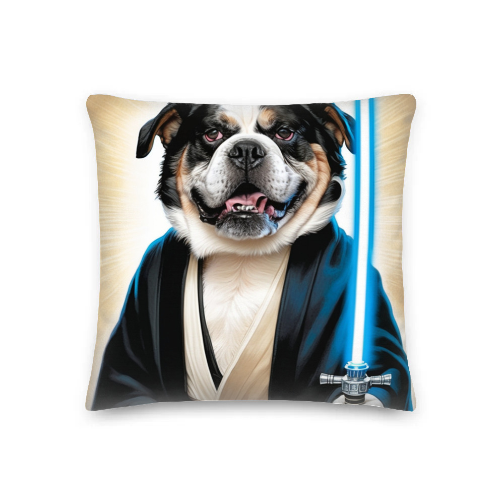 PugMug Custom McHenry Premium Pillow