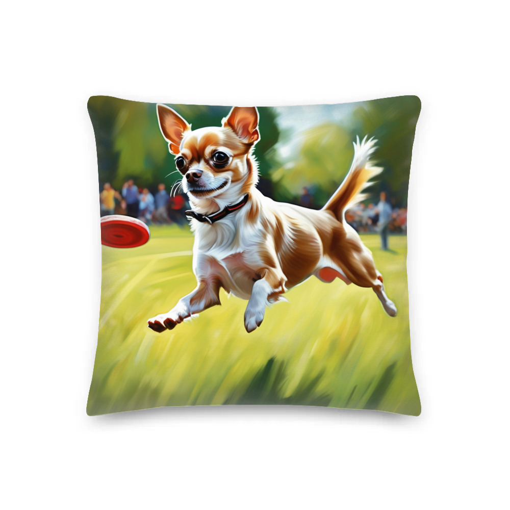 PugMug Custom Chihuahua Premium Pillow