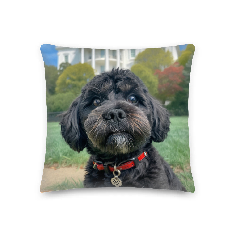 PugMug Custom Lily Premium Pillow