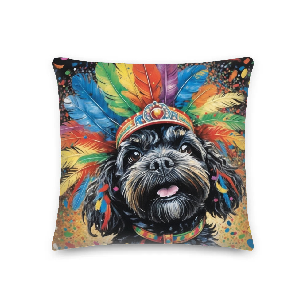 PugMug Custom Lily Premium Pillow