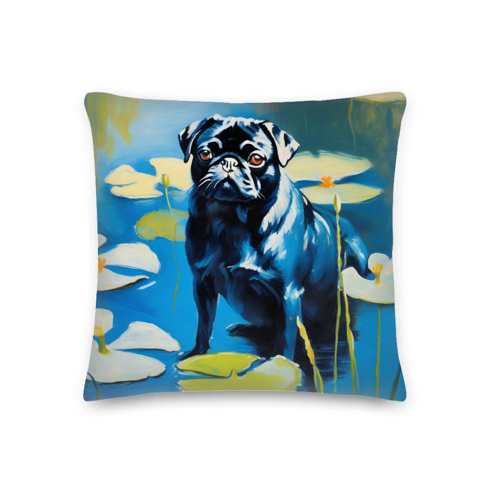 PugMug Custom Pet Premium Pillow