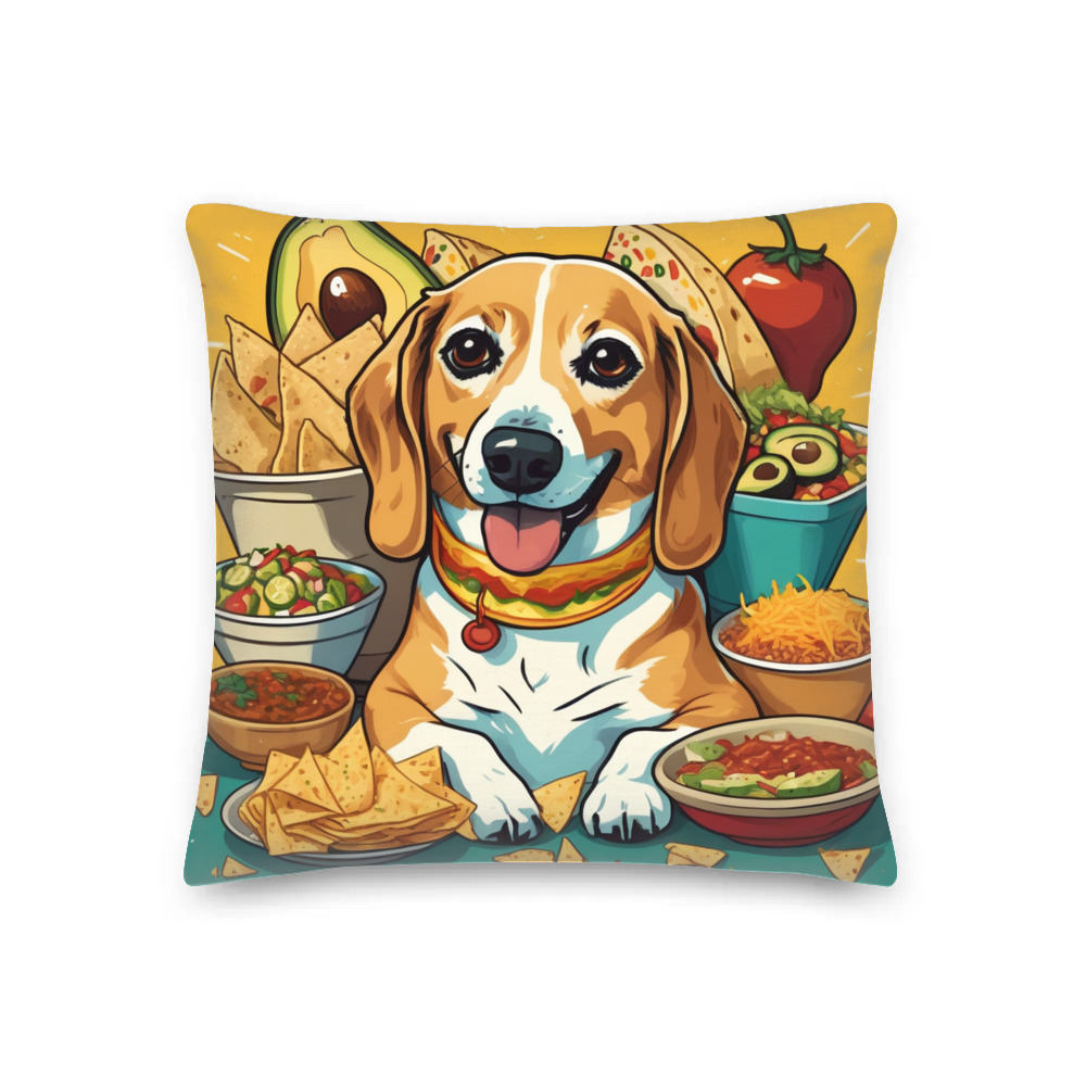 PugMug Custom Munchkin Premium Pillow