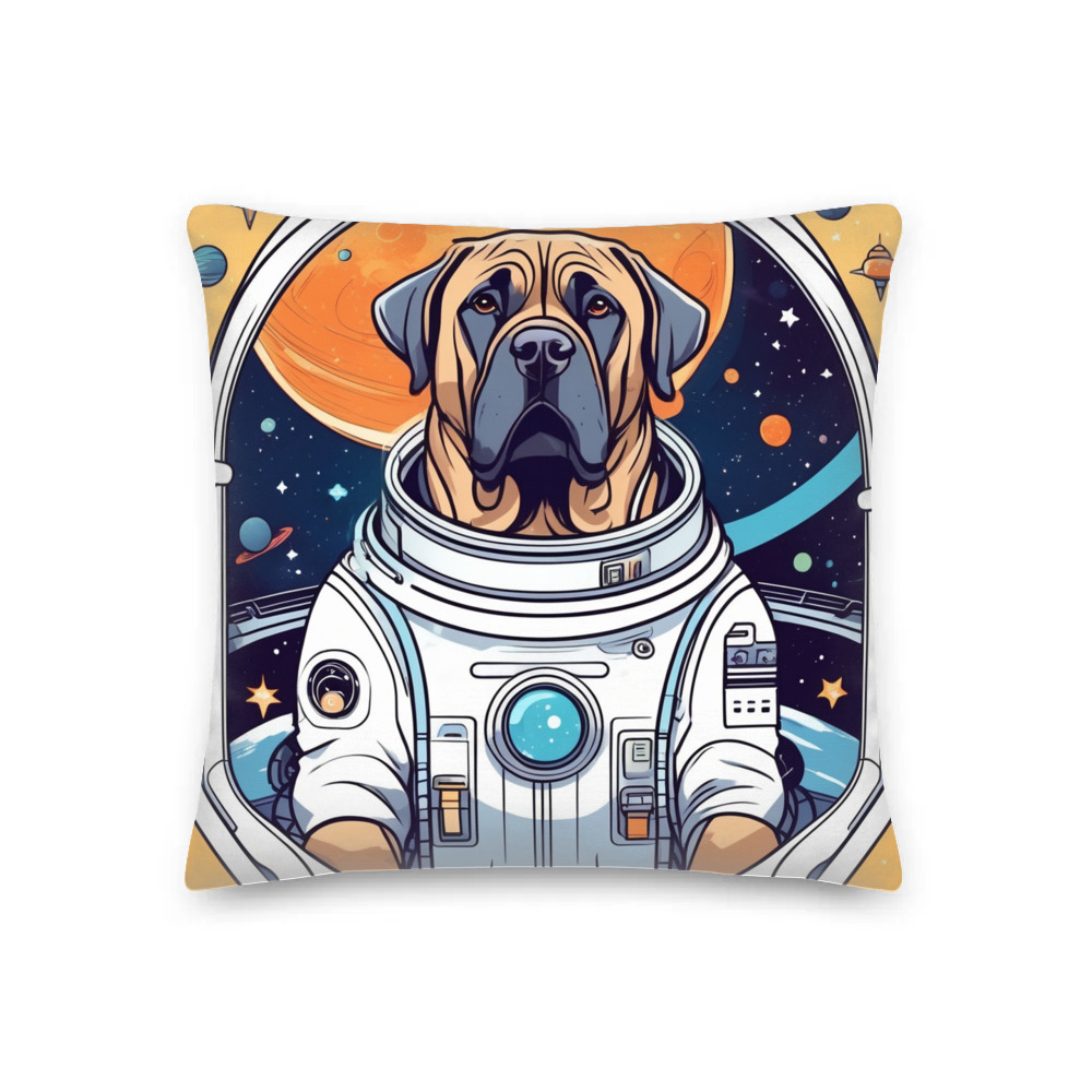 PugMug Custom Mastiff Premium Pillow