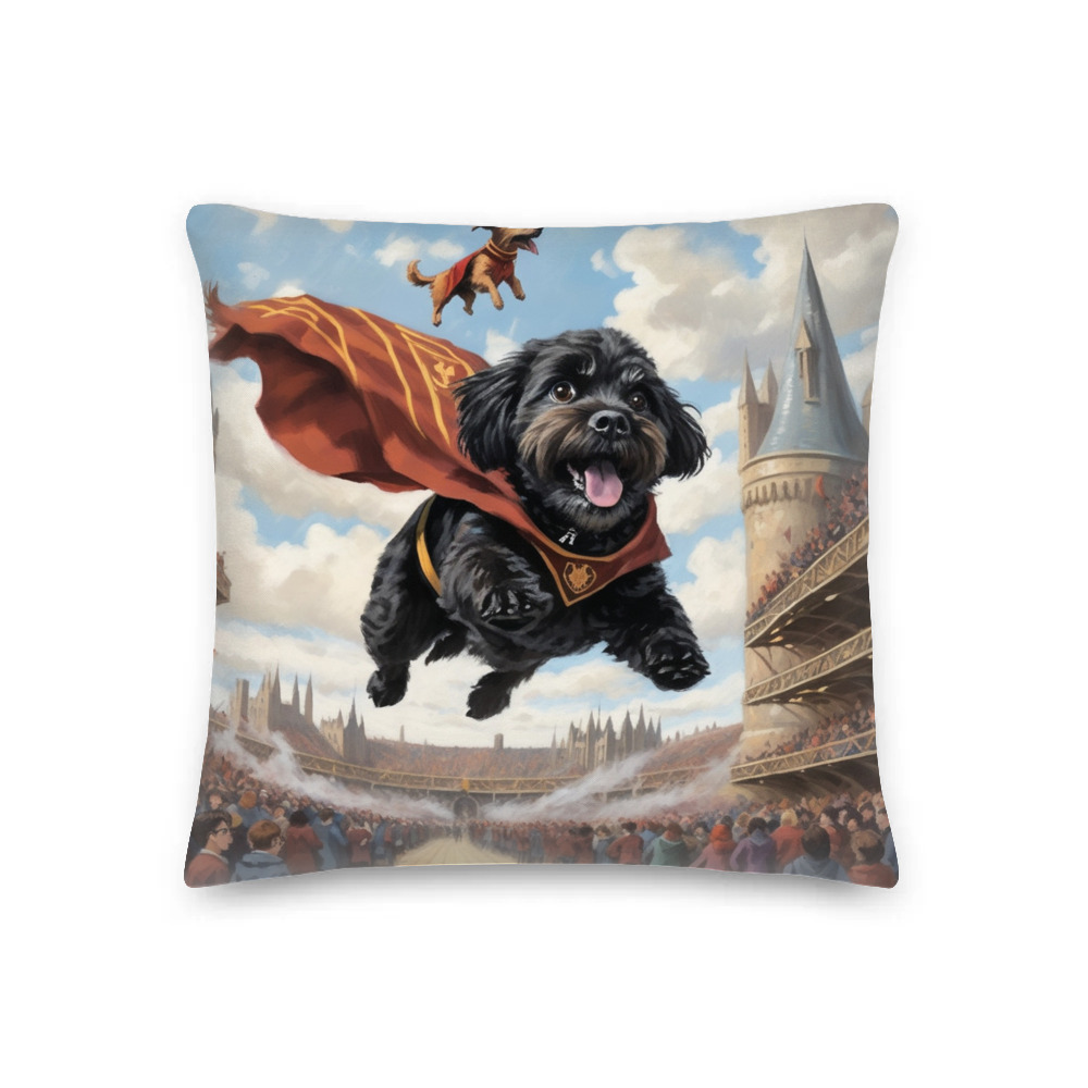 PugMug Custom Lily Premium Pillow