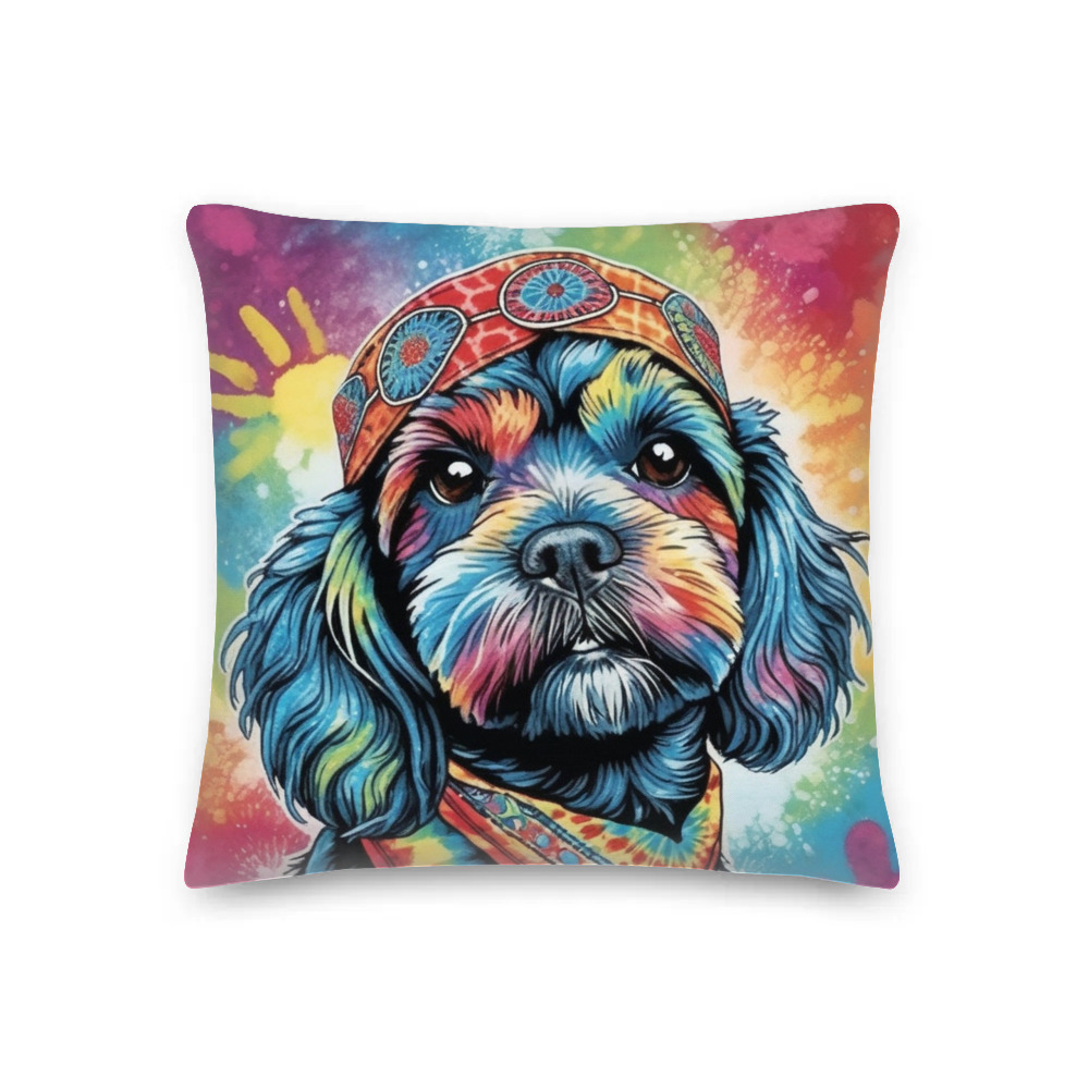 PugMug Custom Lily Premium Pillow