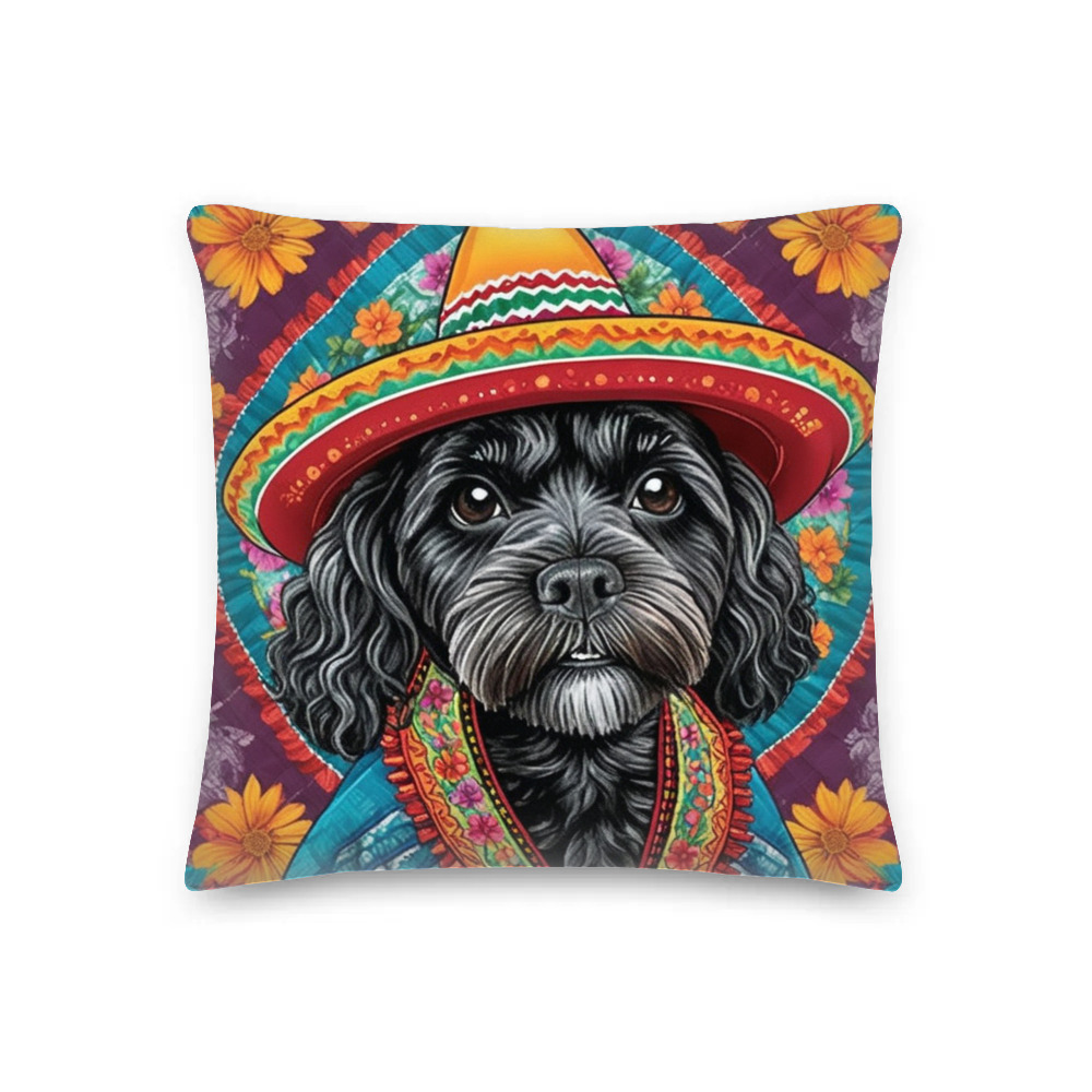 PugMug Custom Lily Premium Pillow