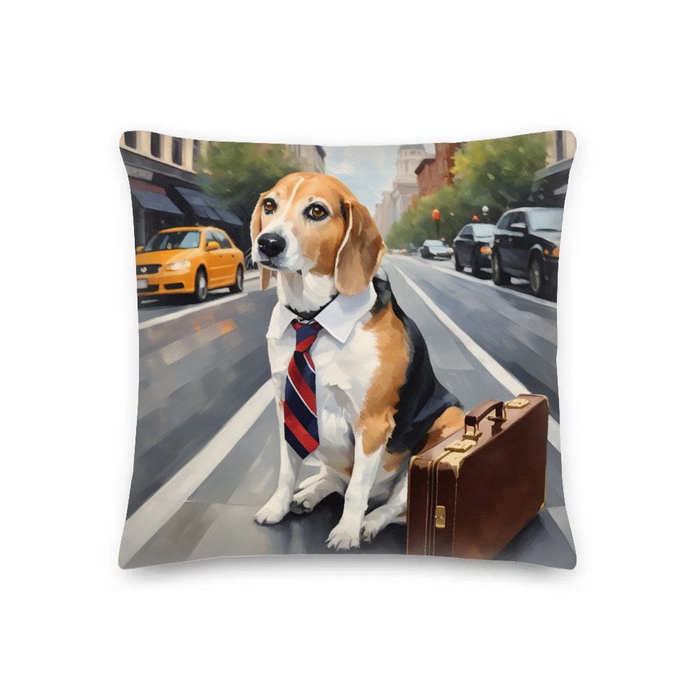 PugMug Custom Munchkin Premium Pillow