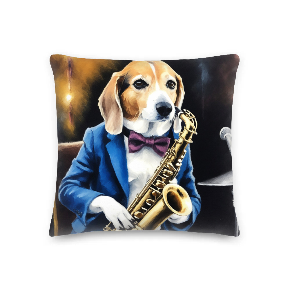 PugMug Custom Munchkin Premium Pillow