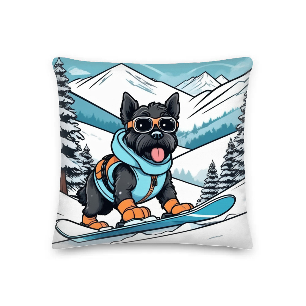 PugMug Custom Lily Premium Pillow