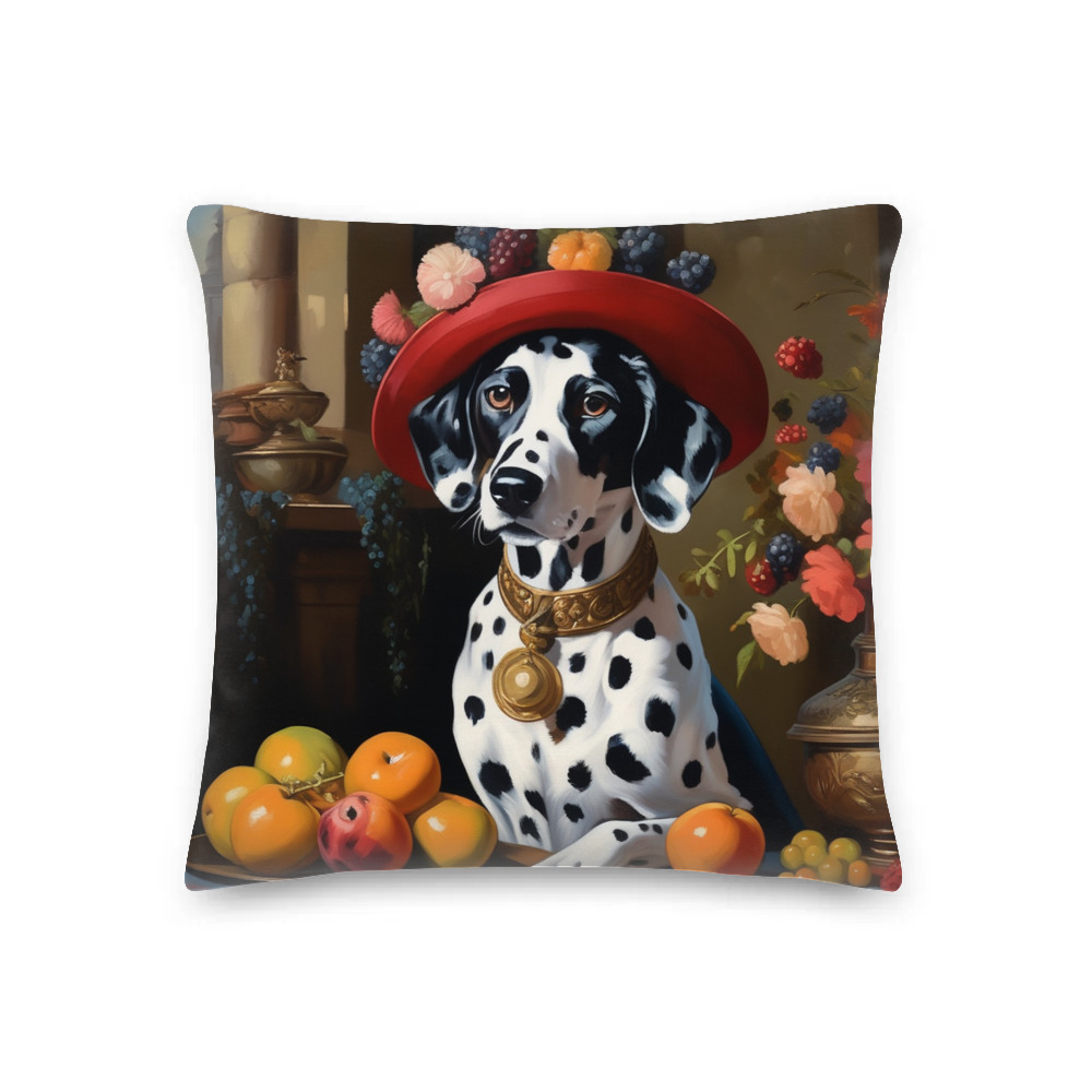 PugMug Custom Dalmatian Premium Pillow