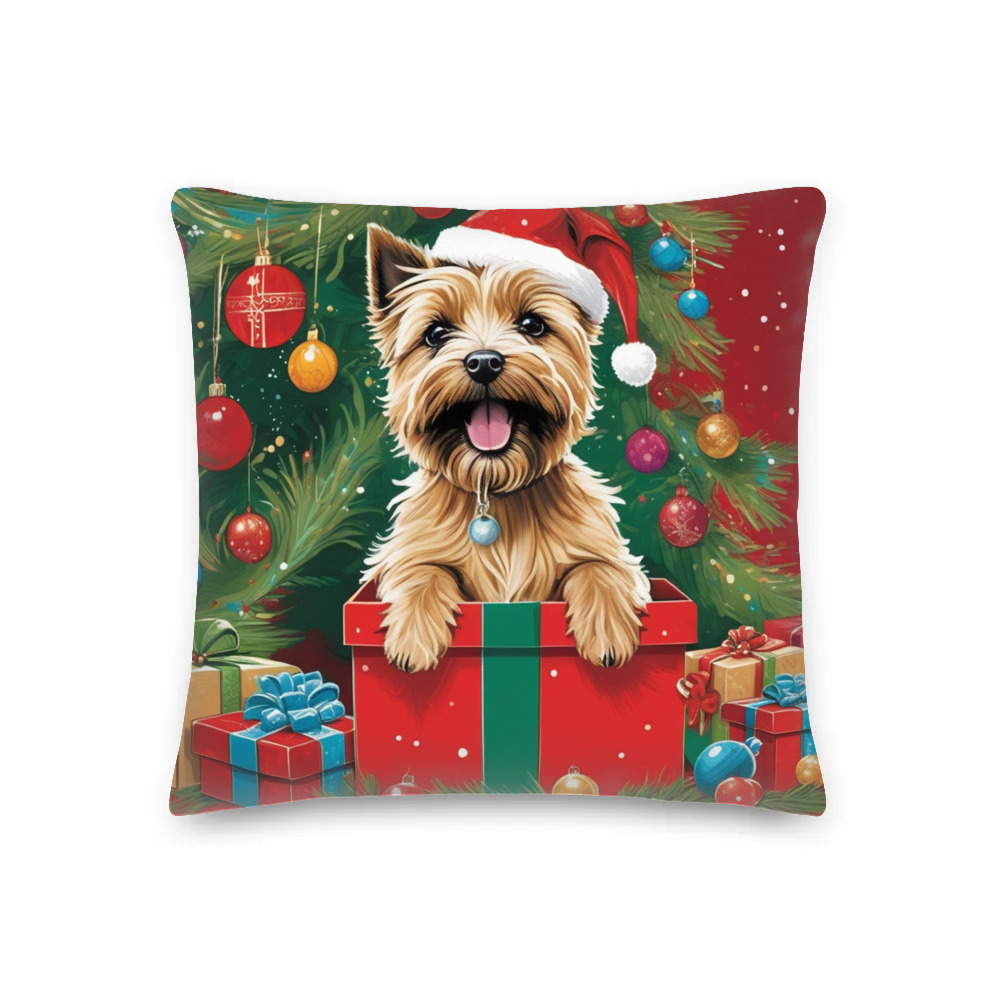 PugMug Custom Cairn Terrier Premium Pillow