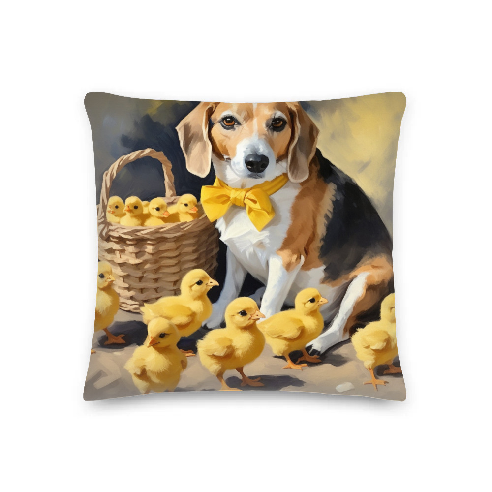 PugMug Custom Munchkin Premium Pillow