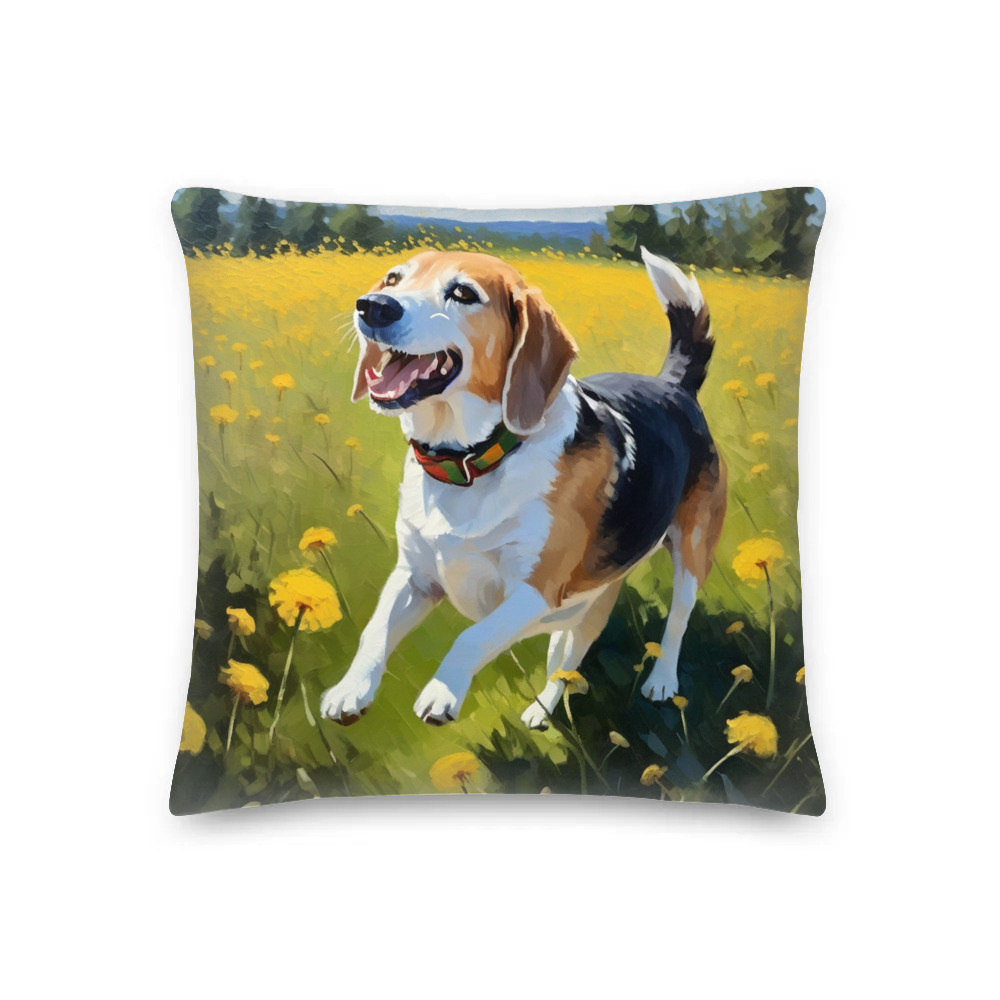 PugMug Custom Munchkin Premium Pillow