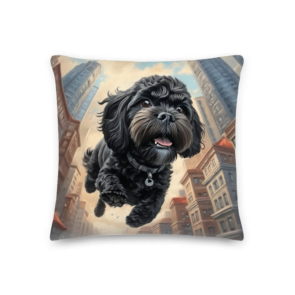 PugMug Custom Lily Premium Pillow