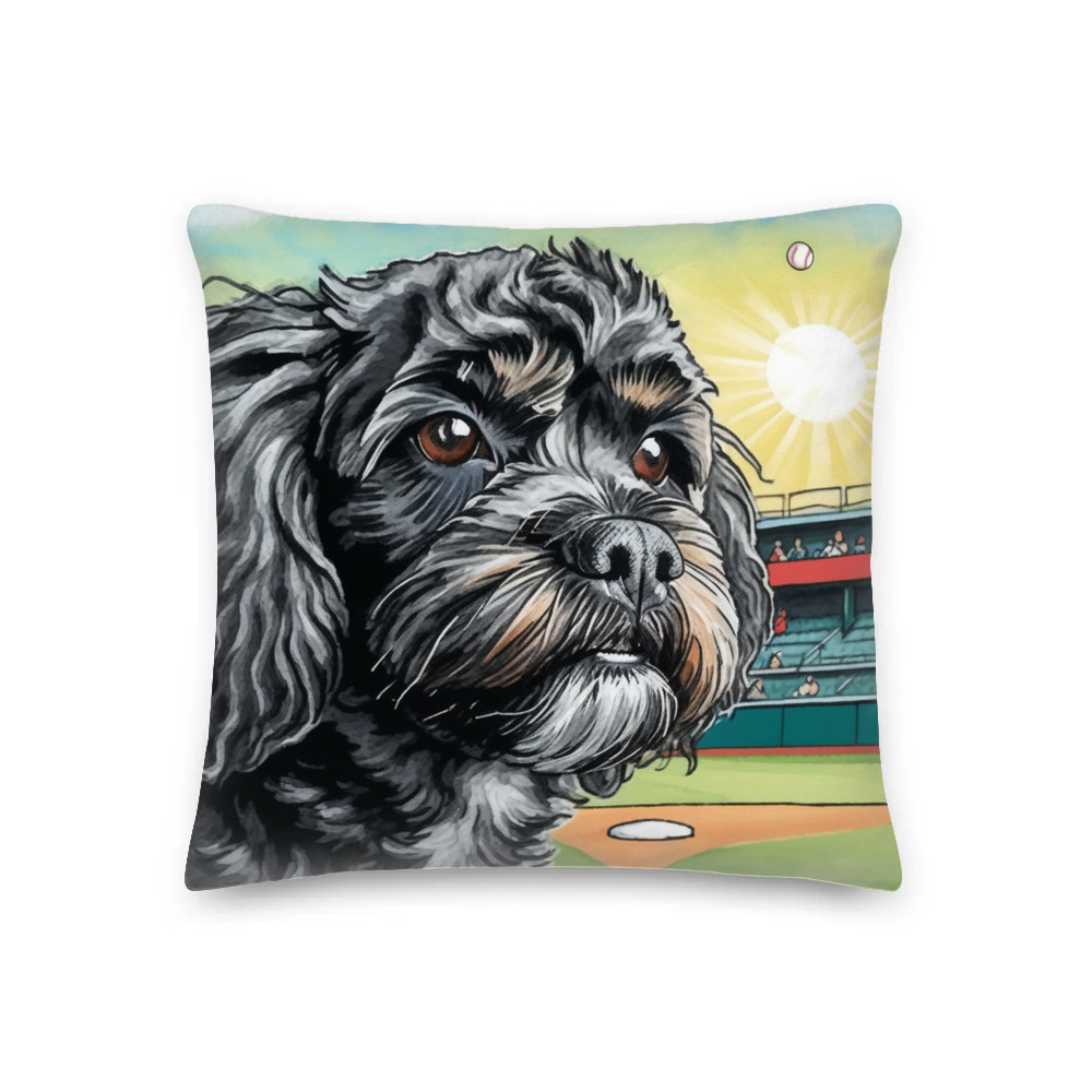 PugMug Custom Lily Premium Pillow