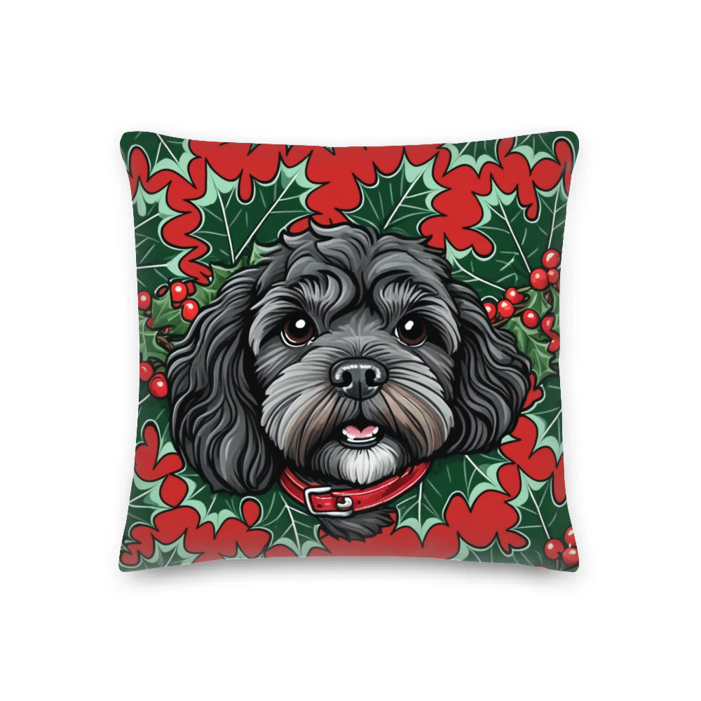 PugMug Custom Lily Premium Pillow