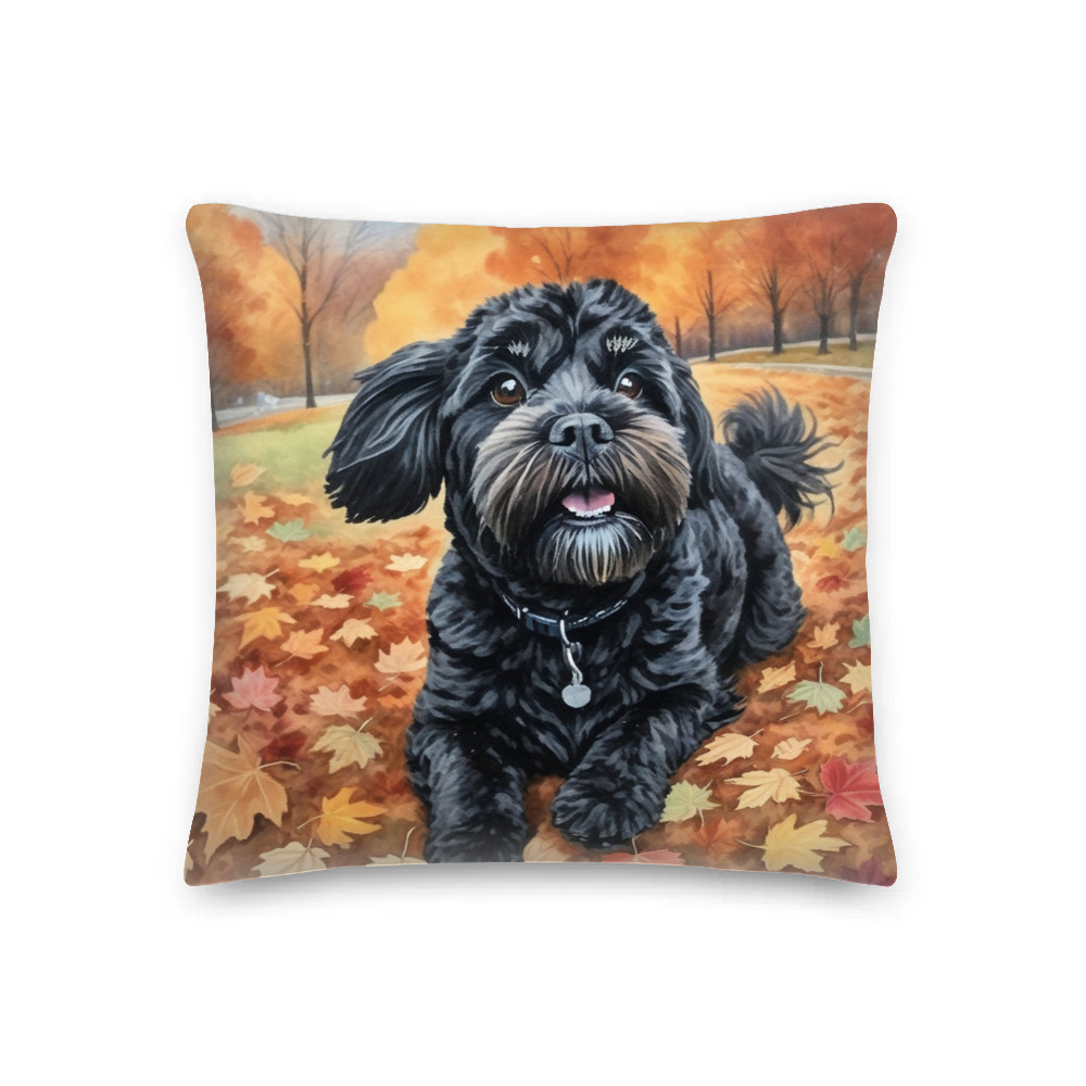 PugMug Custom Lily Premium Pillow