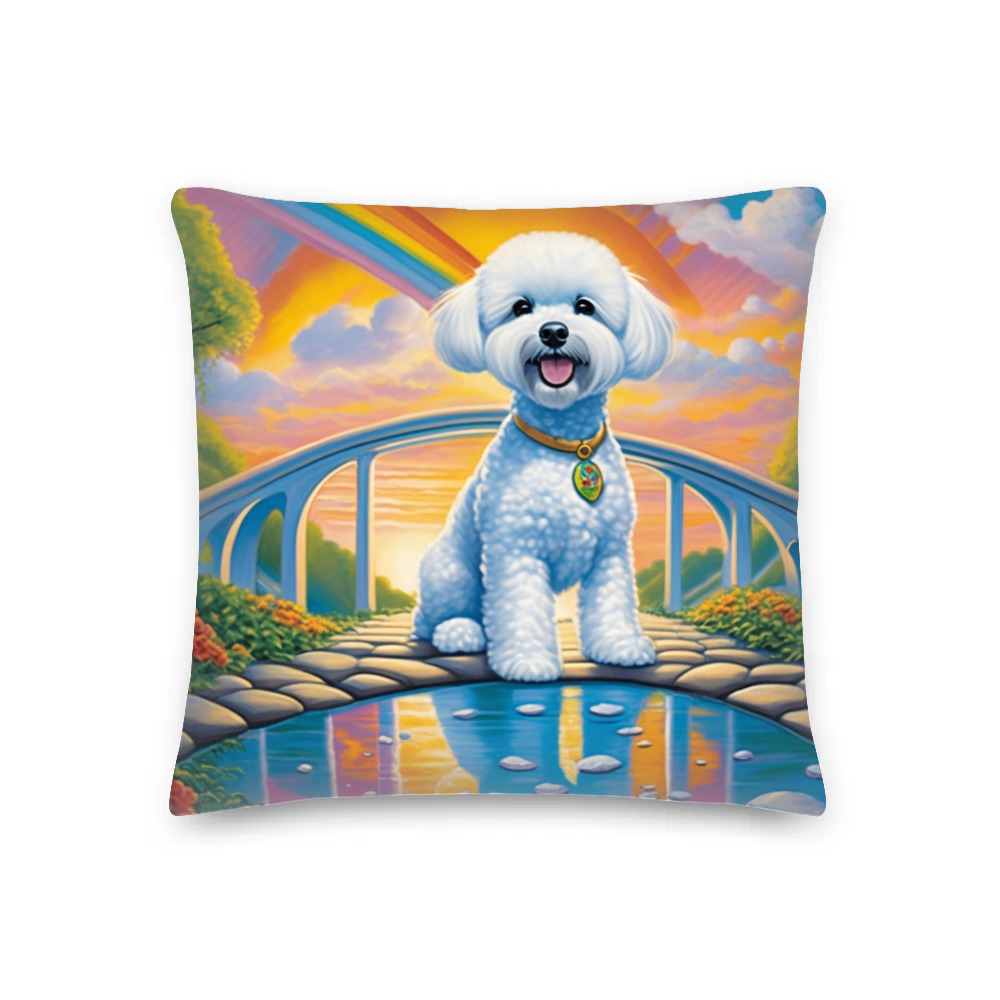 PugMug Custom Bichons Frise Premium Pillow