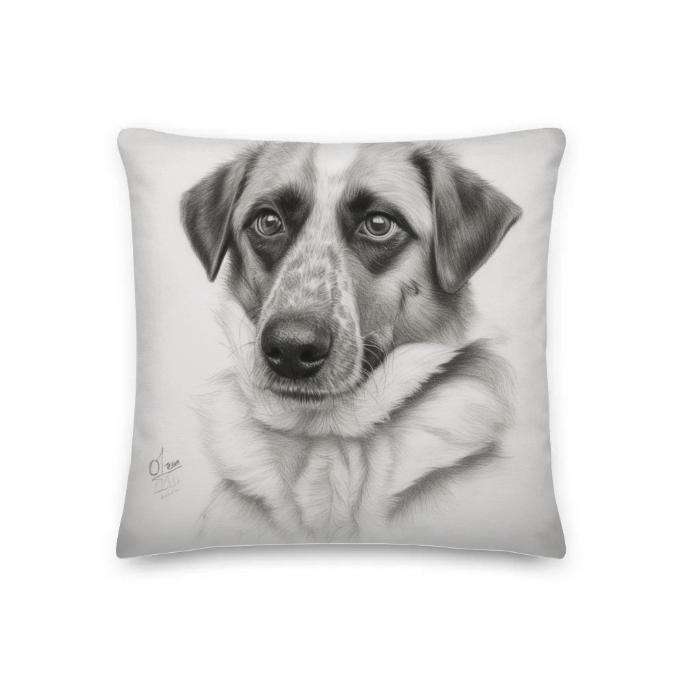 PugMug Custom Hazim Premium Pillow