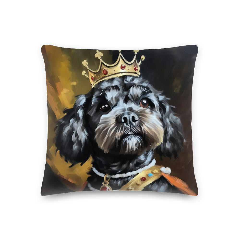 PugMug Custom Lily Premium Pillow