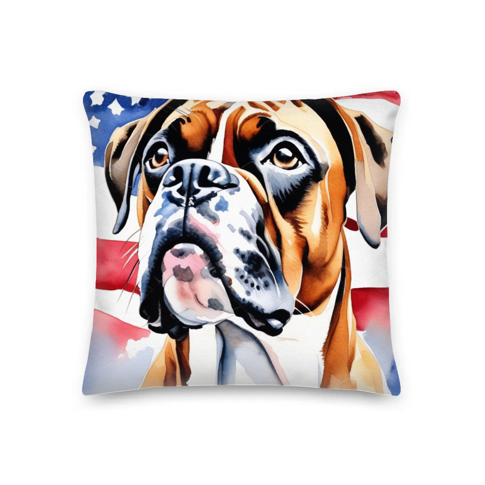 PugMug Custom Pet Premium Pillow