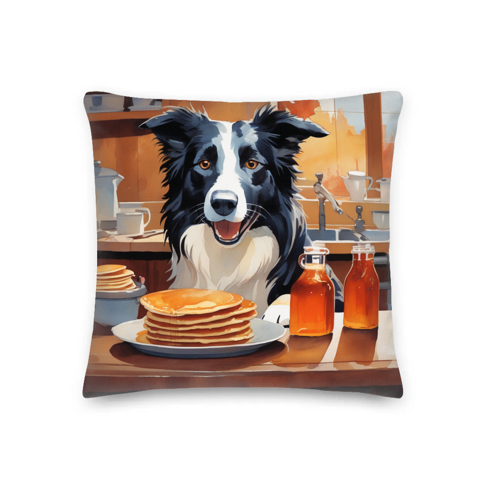 PugMug Custom Border Collie Premium Pillow