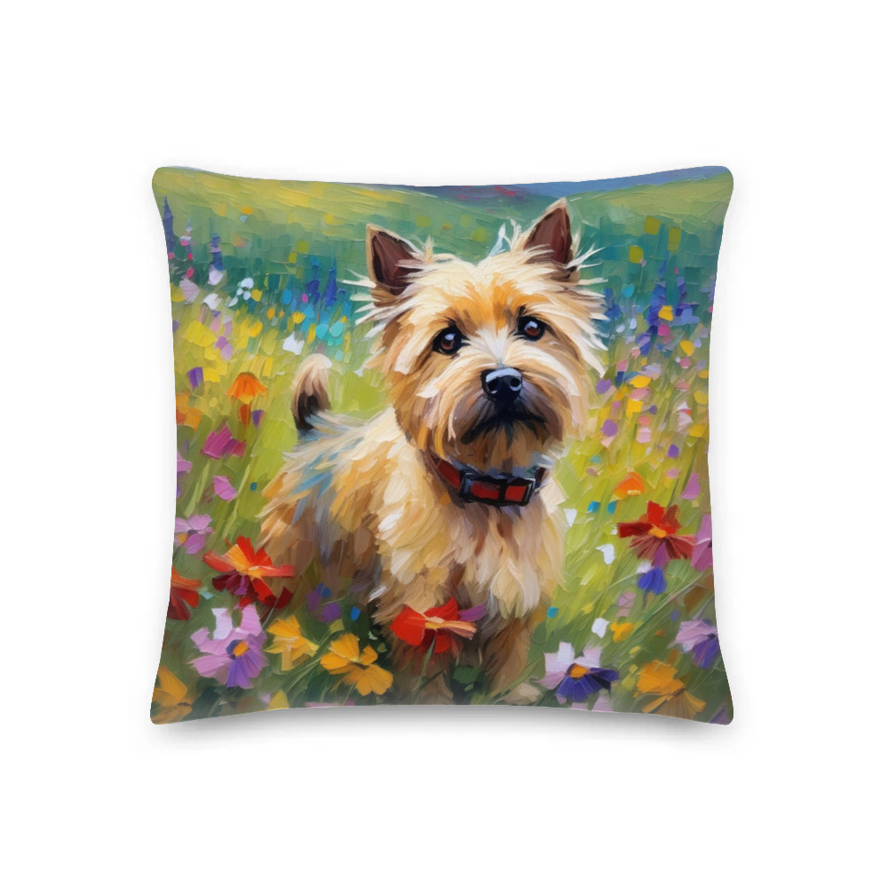 PugMug Custom Cairn Terrier Premium Pillow