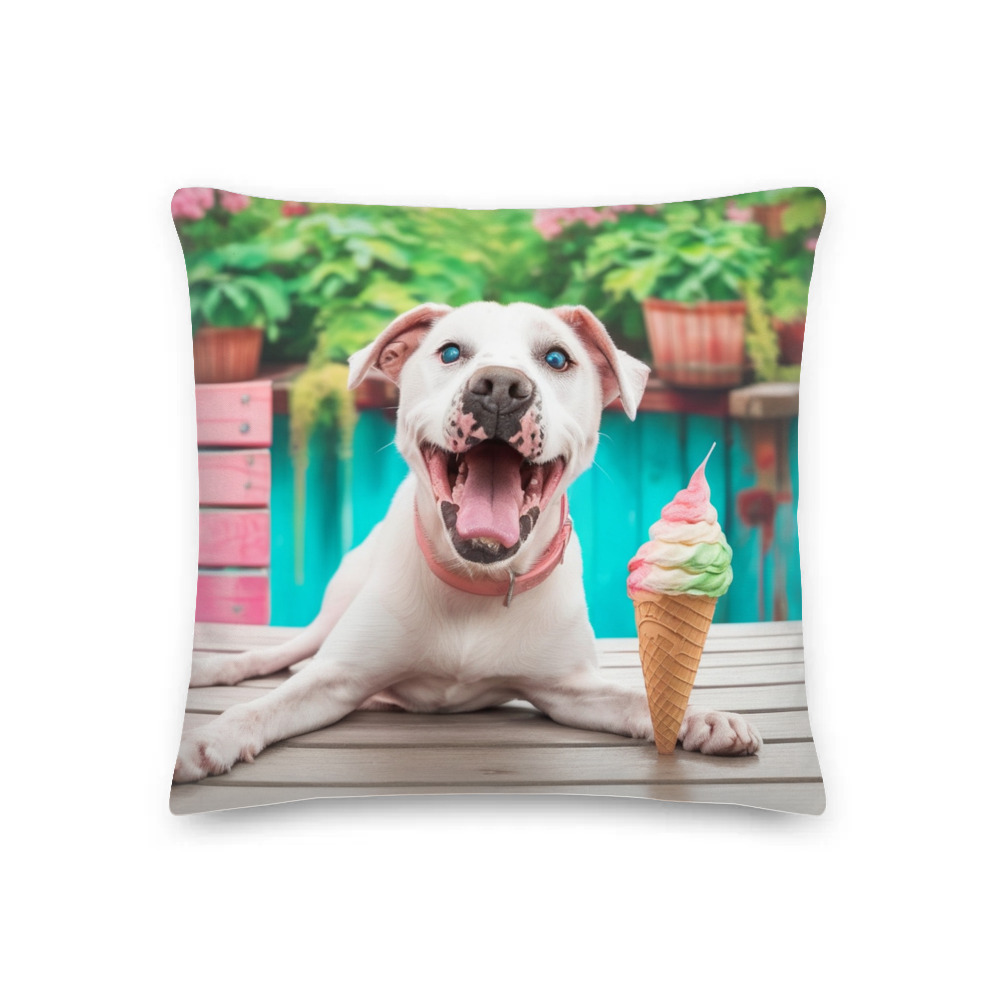 PugMug Custom Melody Premium Pillow