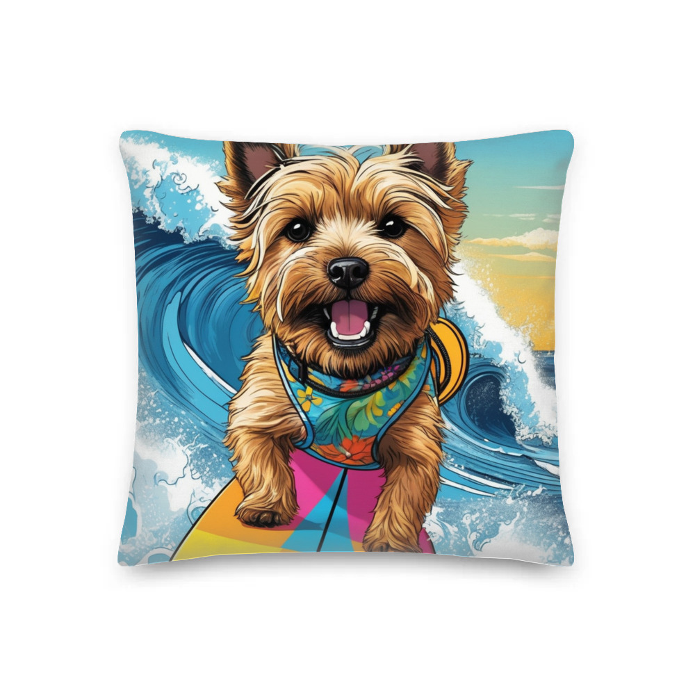 PugMug Custom Cairn Terrier Premium Pillow
