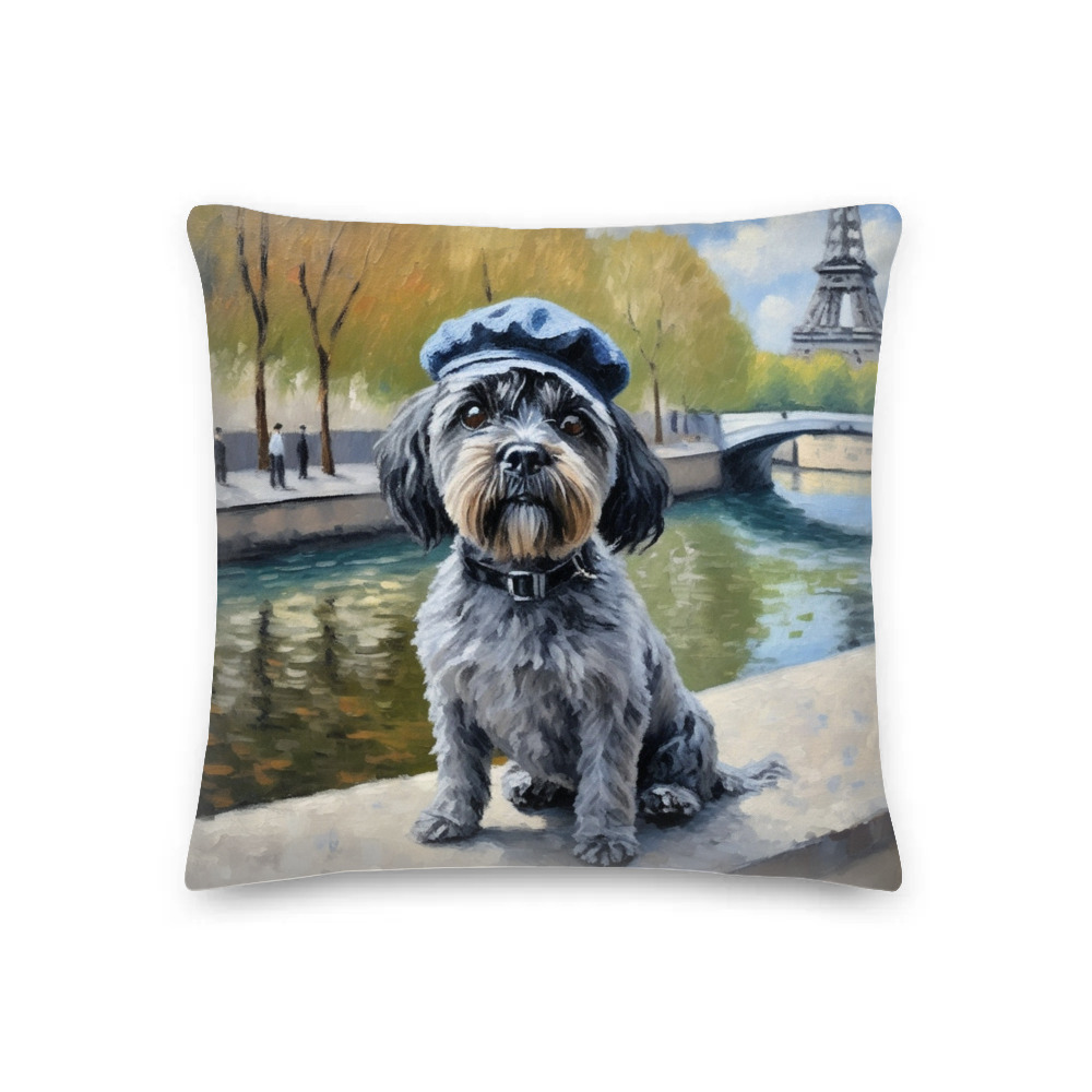 PugMug Custom Lily Premium Pillow