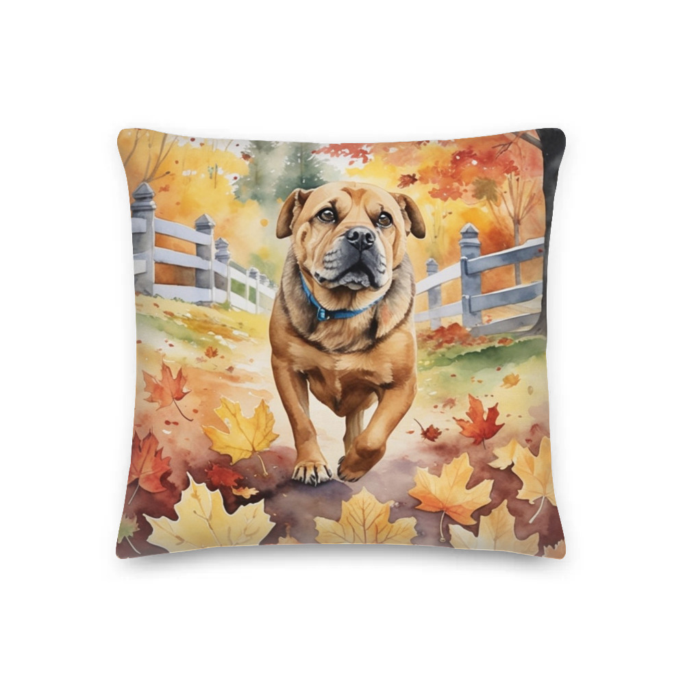 PugMug Custom Halina Premium Pillow