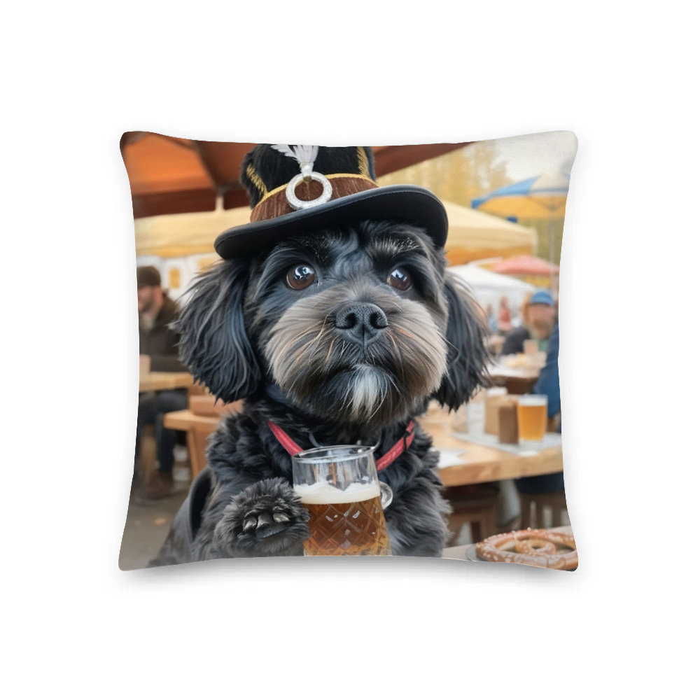 PugMug Custom Lily Premium Pillow