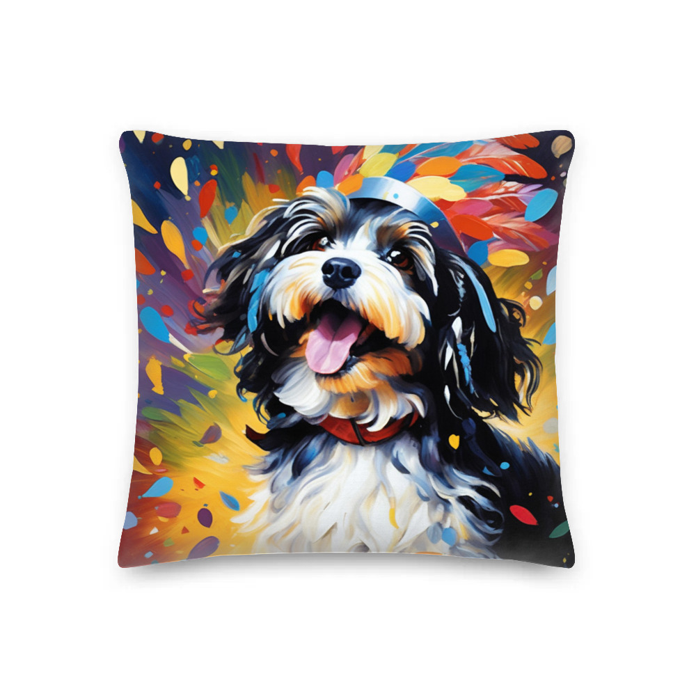 PugMug Custom Pet Premium Pillow