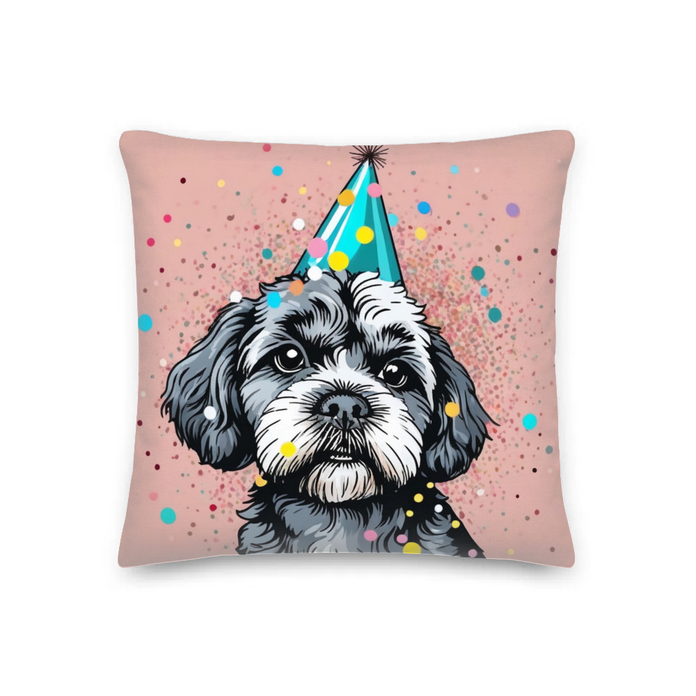 PugMug Custom Lily Premium Pillow