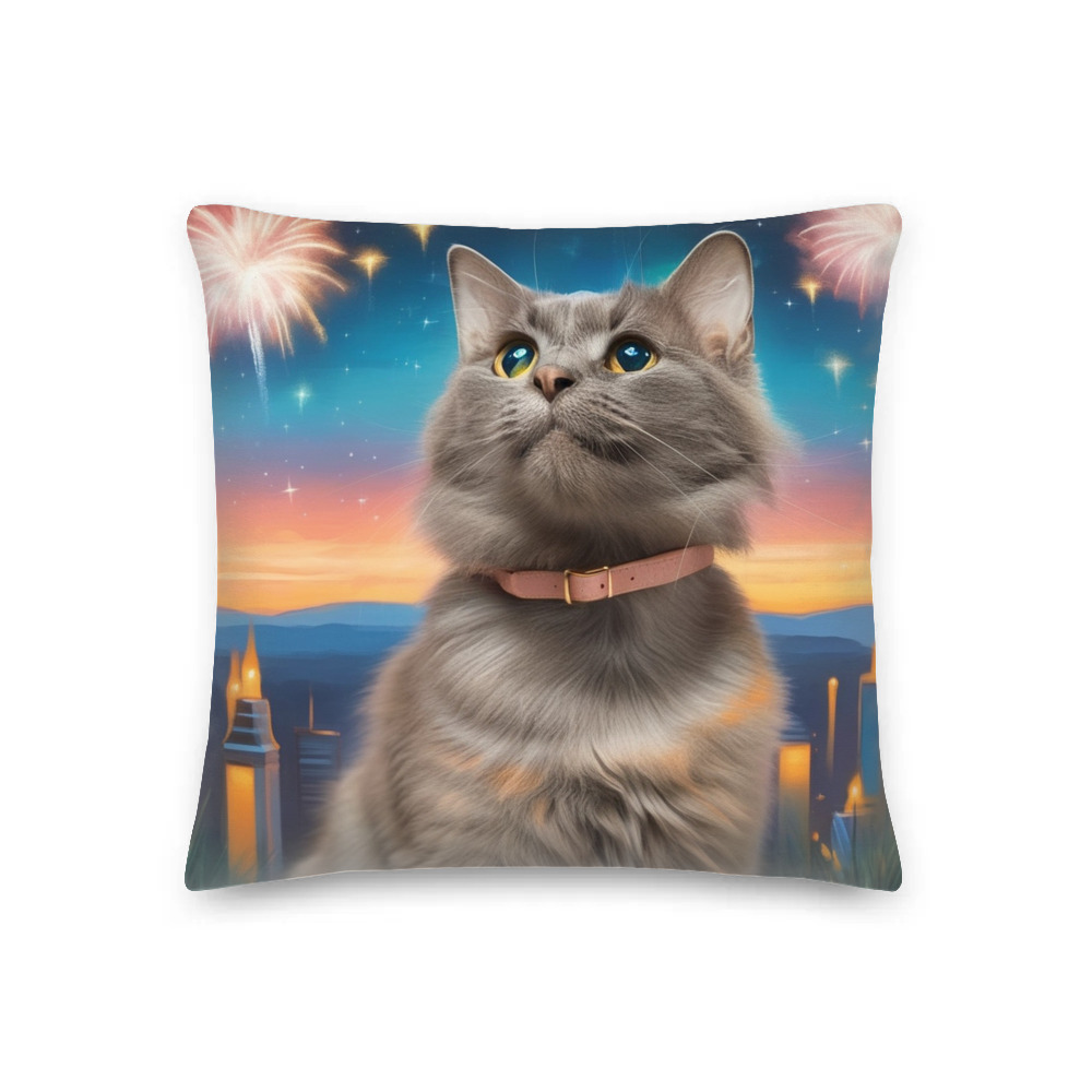 PugMug Custom Thumper Premium Pillow