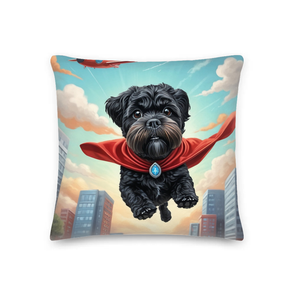 PugMug Custom Lily Premium Pillow