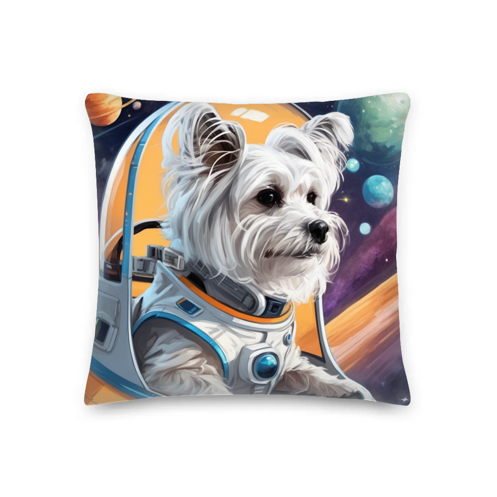 PugMug Custom Leo Premium Pillow