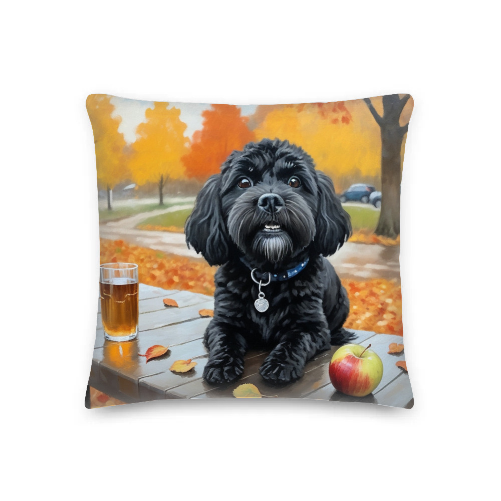 PugMug Custom Lily Premium Pillow
